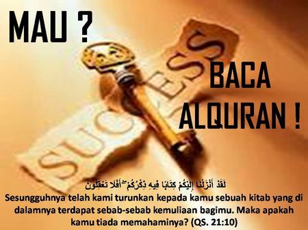 Kewajiban Ummat Islam Membaca Al-Quran